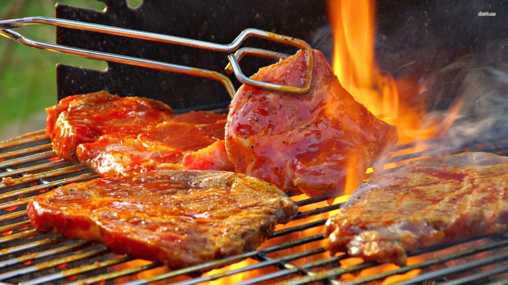 barbecue de poulet