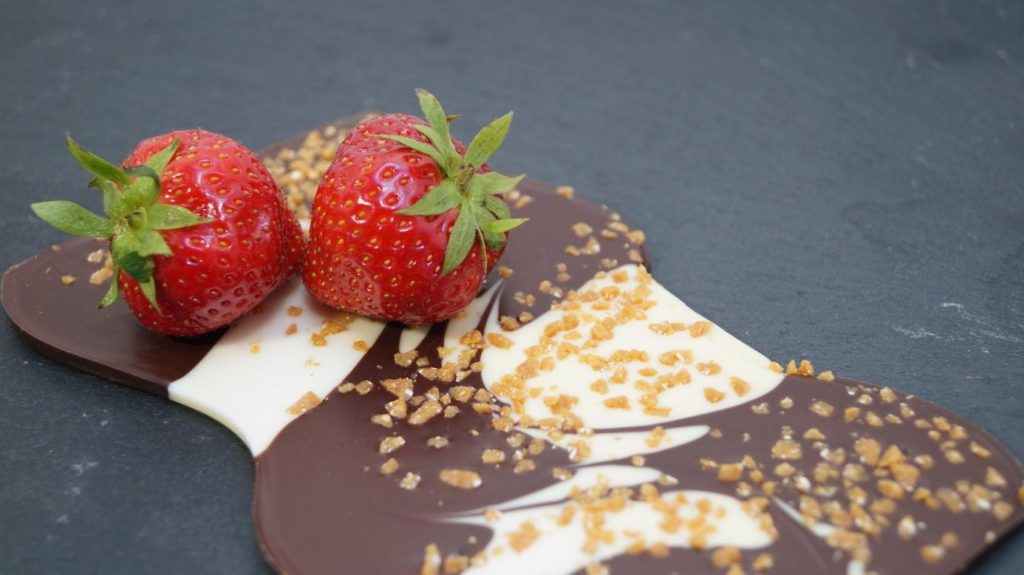 dessert aux fraises