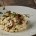 Zoom sur un risotto aux champignons